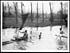 Thumbnail for 'D.1355 - Tommies swimming and sailing a home-made boat whilst at rest'