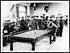 Thumbnail for 'N.476 - Convalescent soldiers in France having a game of billiards in a recreation hut provided for them by the B.R.C.S.'