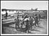 Thumbnail for 'N.515 - Our R.E. busy completing a railway bridge over a waterway in France'