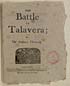 Thumbnail for 'Battle of Talavera or The soldier's threnody'