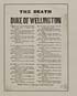 Thumbnail for 'Death of Duke of Wellington'