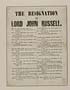 Thumbnail for 'Resignation of Lord John Russell'