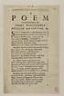 Thumbnail for 'Poem humbly dedicated to the Right Honourable William Lord Cowper, &c'