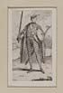 Thumbnail for 'Blaikie.SNPG.9.10 A - Prince Charles Edward Stuart

Portrait of Pricne Charles in highland leggings and long robe, in front of his troops, holding a sword and shield'