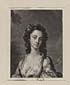 Thumbnail for 'Blaikie.SNPG.15.25 - Flora Macdonald (1722-1790)

Portrait of Flora Macdonald, from elbow up, sitting outside, dark hair'