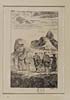 Thumbnail for 'Blaikie.SNPG.20.5 C - Scenes of highland village customs and dress

Scene of a three small pictures: highlander with a horse and plow, people carrying in harvest, and 4 people in highland costumes with horse and crops?'