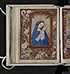 Thumbnail for 'folio 50 verso - Full page miniature of the Madonna and Child'