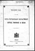 Thumbnail for 'Manual of the Civil Veterinary Department, Central Provinces and Berar'