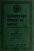 Thumbnail for 'Elementary course of Gaelic'