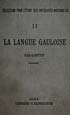 Thumbnail for 'Langue gauloise'