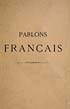 Thumbnail for 'Parlons français'