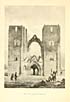 Thumbnail for 'Frontispiece - West view of Elgin Cathedral'