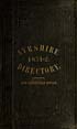 Thumbnail for '1851-1852 - Ayrshire Directory'