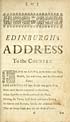 Thumbnail for 'Page 17 - Edinburgh's address to the country'