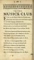 Thumbnail for 'Page 288 - To the Musick Club'