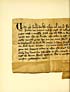 Thumbnail for 'Illustrated plate - Grant by William, Abbot of Kelso, to Sir William Douglas, Lord of Liddlesdale, of Dowglen, 21st December 1343'