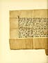 Thumbnail for 'Illustrated plate - Charter by King Robert the Second, to Margaret Stewart, Countess of Mar, of the lands that belonged to Elizabeth Stewart, her sister, 9th April 1379'