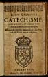 Thumbnail for 'Title page - John Calvine's catechisme'