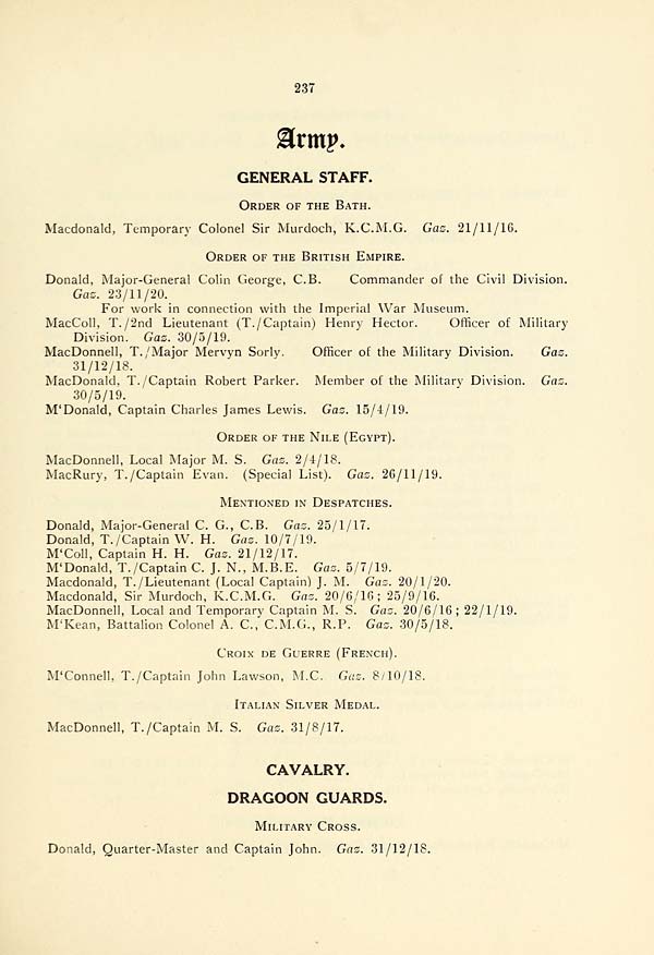(241) Page 237 - Army -- General Staff -- Cavalry