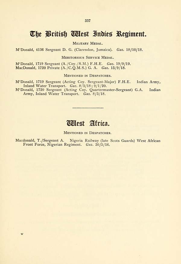 (341) Page 337 - British West Indies Regiment -- West Africa