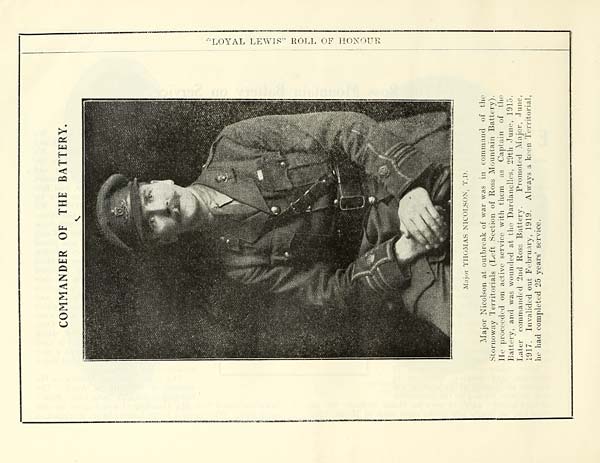 (68) Photograph - Commander of the Battery
