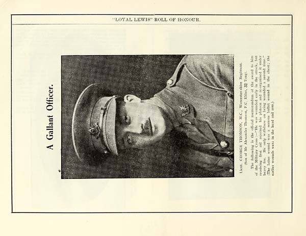 (122) Photograph - Gallant officer