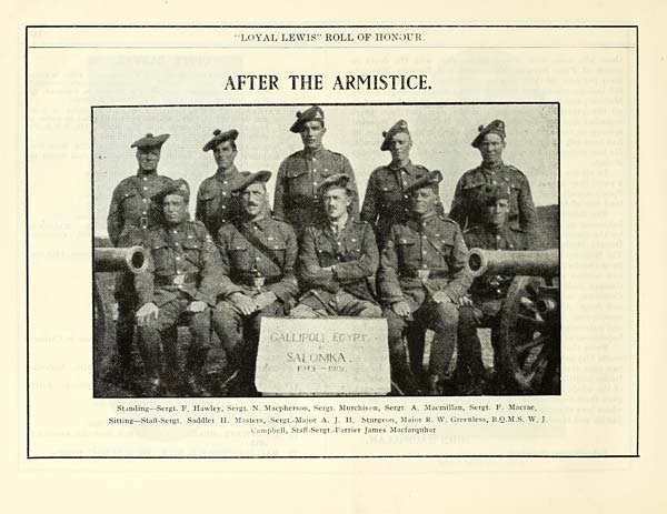 (204) Photograph - After the Armistice