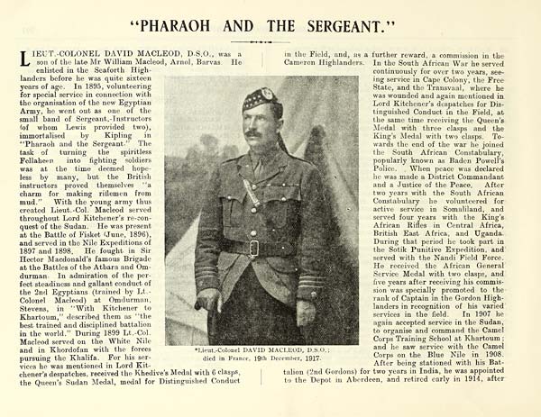 (212) Photograph - Pharaoh and the sergeant