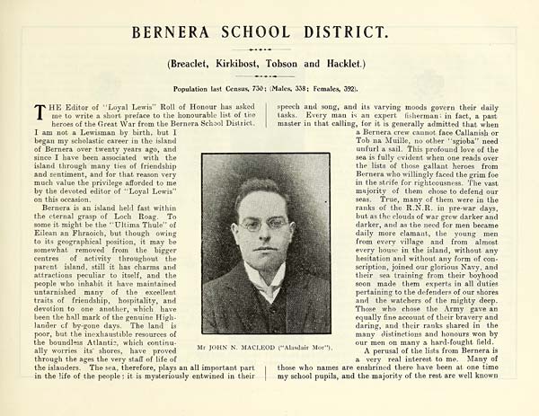 (249) Page 229 - Bernera School District -- Breaclet, Kirkibost, Tobson and Hacklet