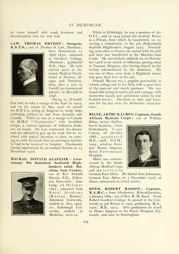 (121) Page 105 - 15 November - 7 December, 1918
