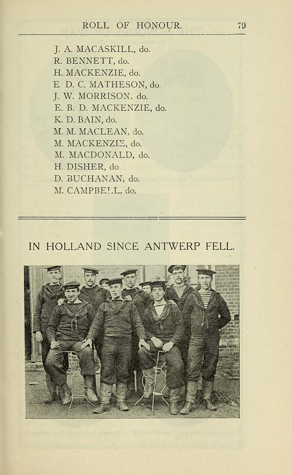 (85) Photograph - In Holland since Antwerp fell
