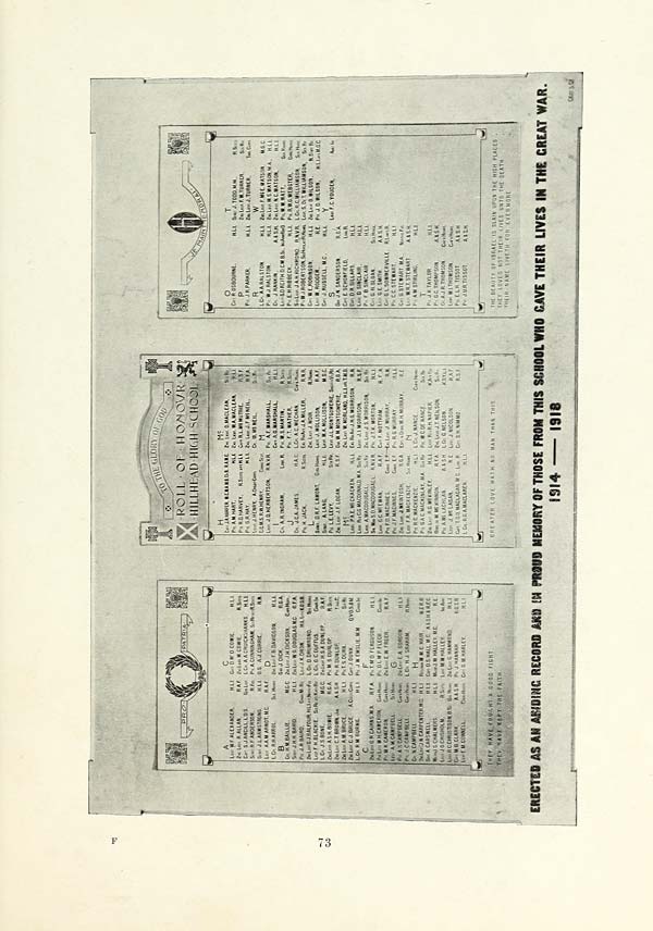 (77) Page 73 - Memorial tablet