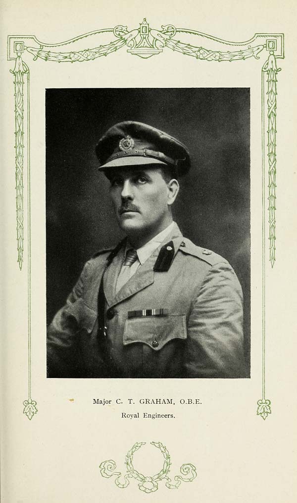 (33) Portrait - Major C. T. Graham, O.B.E. (Officer of the British Empire)