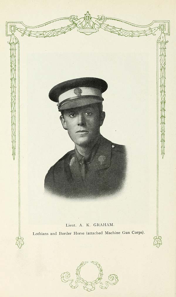 (34) Portrait - Lieutenant A. K. Graham