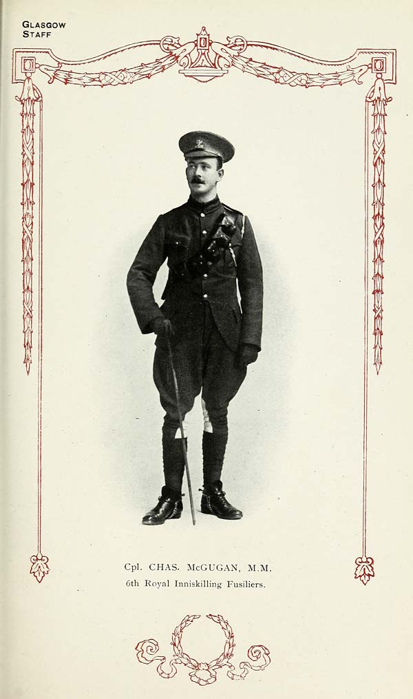 (123) Portrait - Corporal Charles McGugan, M.M. (Military Medal)