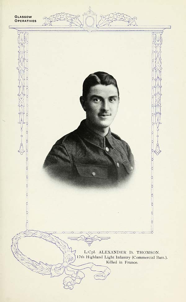 (197) Portrait - Lance Corporal Alexander D. Thomson