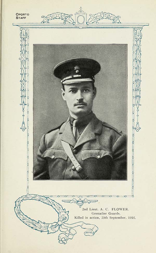 (259) Portrait - Second Lieutenant A. C. Flower