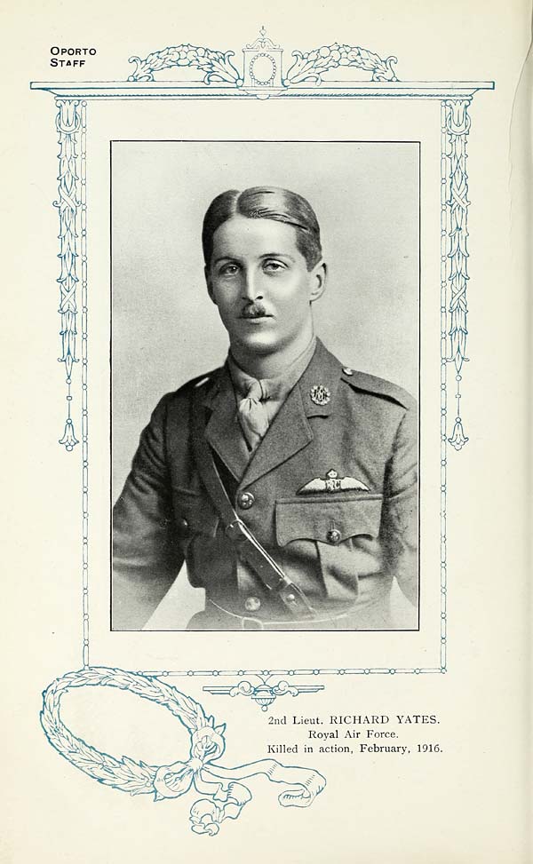 (260) Portrait - Second Lieutenant Richard Yates