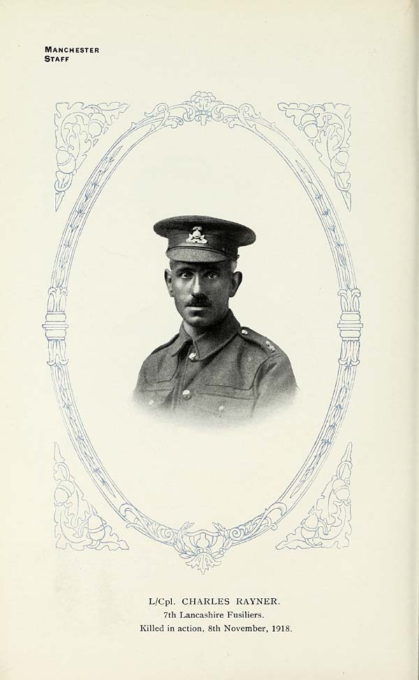 (294) Portrait - Lance Corporal Charles Rayner