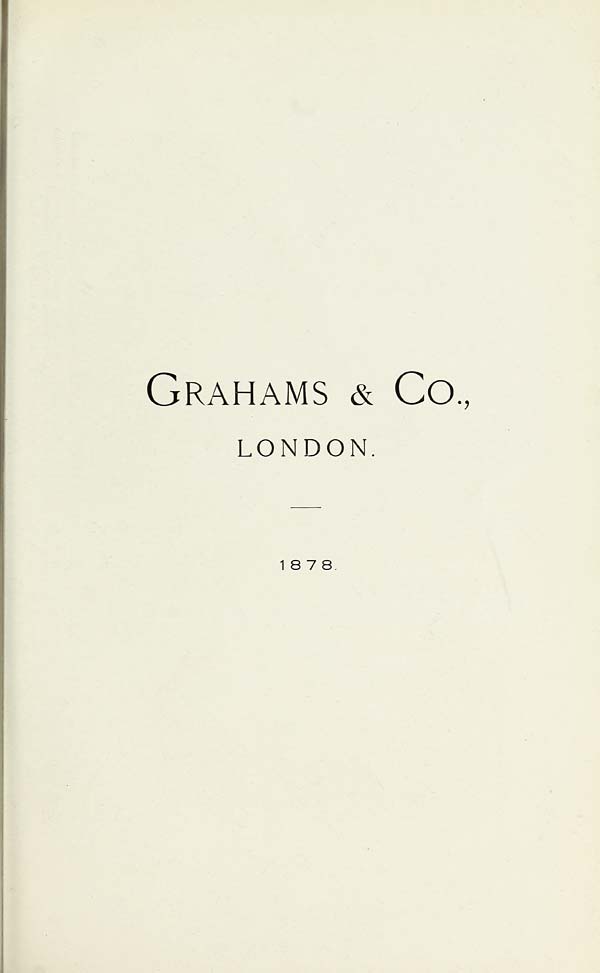(487) [Page 475] - Graham & Co., London, 1878