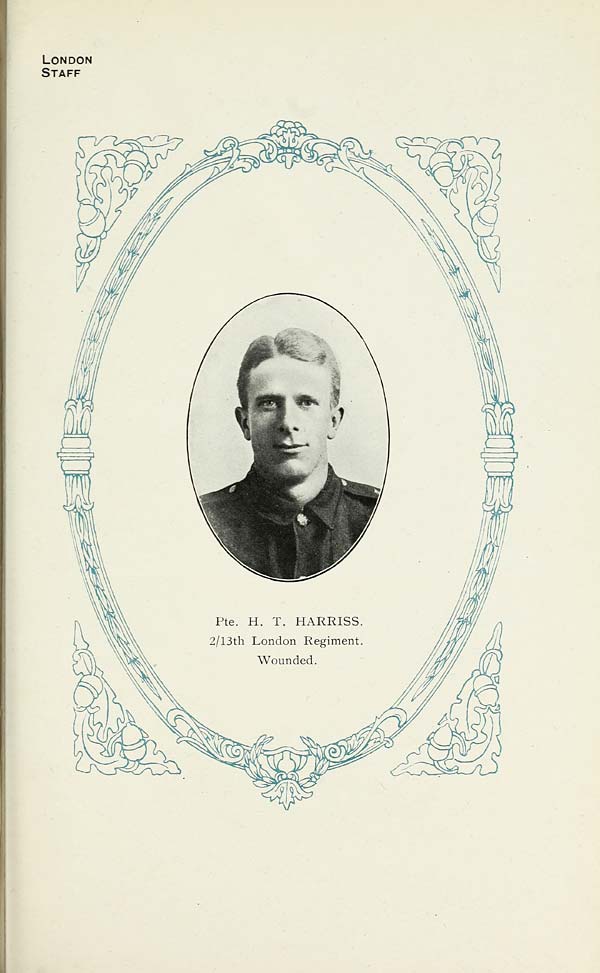 (513) Portrait - Private H. T. Harriss