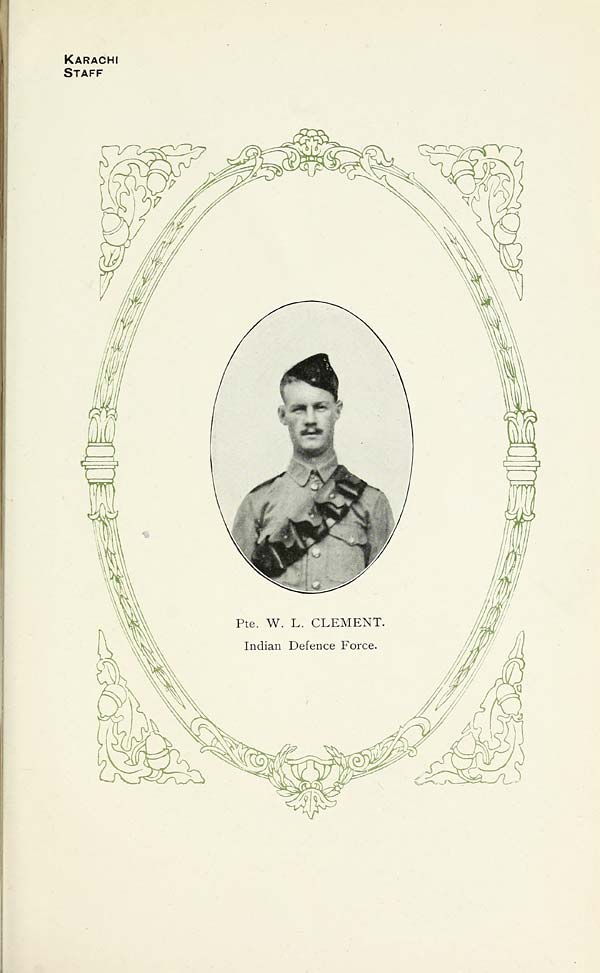 (533) Portrait - Private W. L. Clement