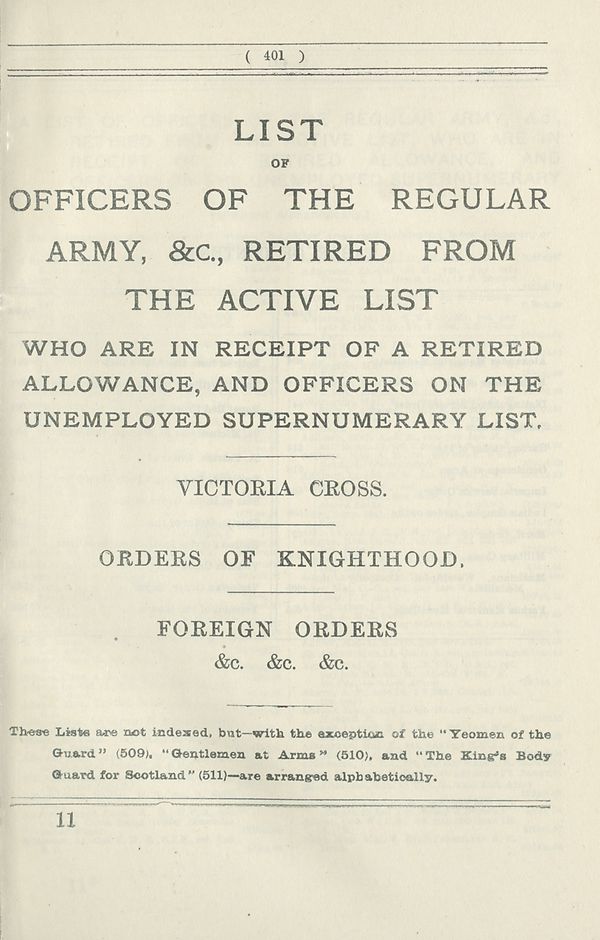 (311) - Army lists > Monthly army lists > 1914-1918 > Supplement to the ...