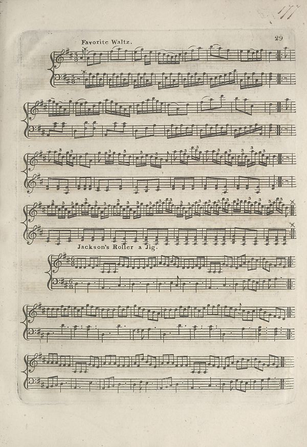 (35) Page 29 - Favorite Waltz -- Jackson's Roller