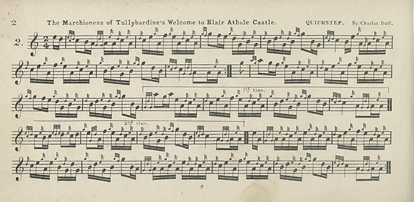 (94) Page 2 - Marchioness of Tullybardine's welcome to Blair Athole castle