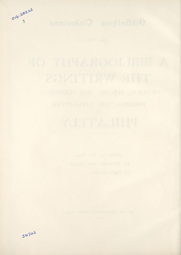 (10) Verso of title page - 