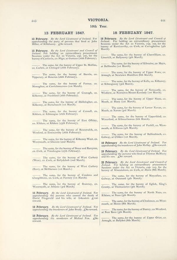 (266) Columns 443 and 444 - 