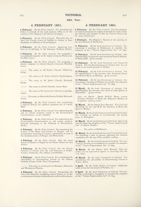 (370) Columns 651 and 652 - 