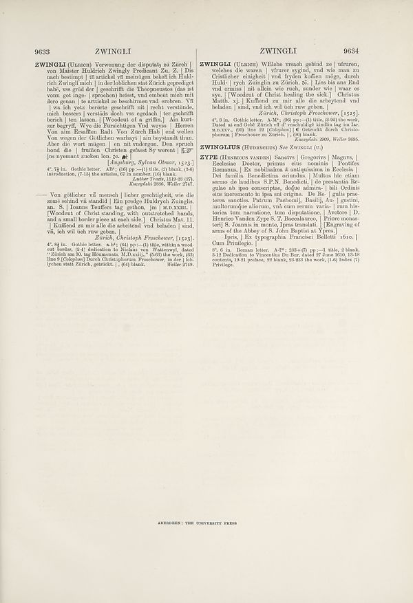 (1123) Columns 9633 and 9634 - Colophon