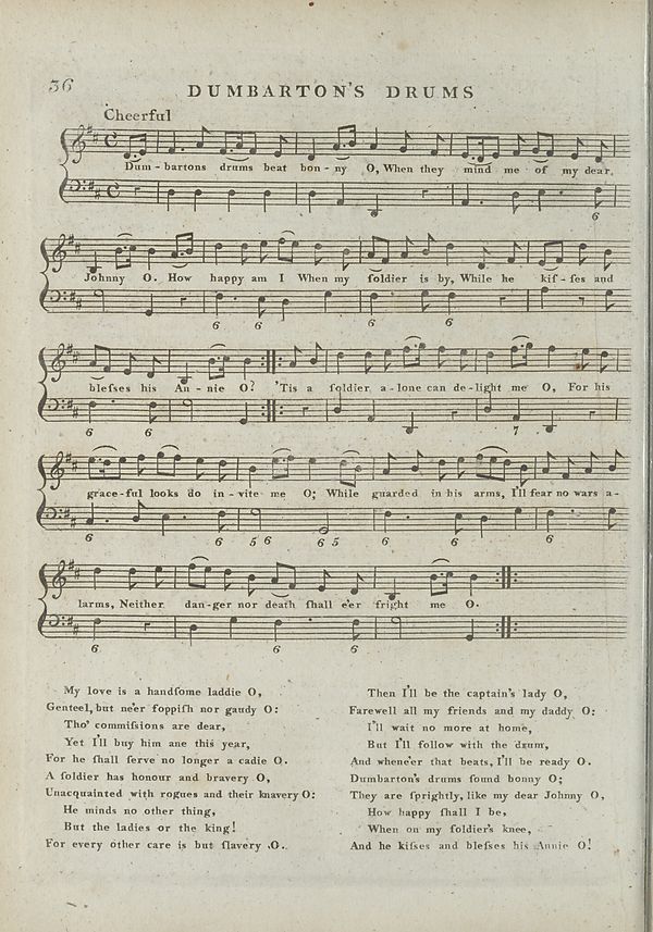 (48) Page 36 Dumbarton's Drums Glen Collection of printed music